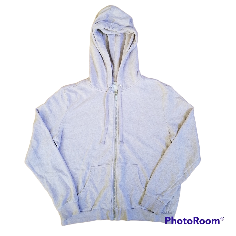 Women's H&M Basic Full Zip Hoodie Size Large